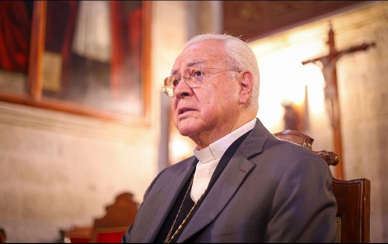 El Cardenal José Francisco Robles Ortega rechazó el cambio de recorrido, con lo que se mantendrá la ruta actual. EL INFORMADOR / EL INFORMADOR