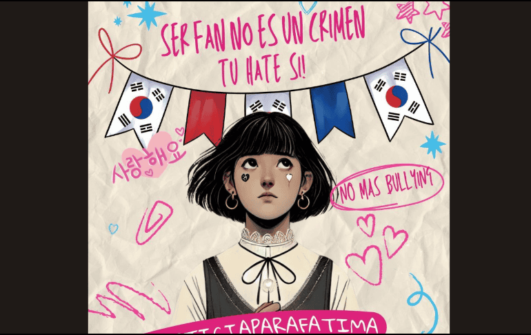 Los hechos donde la estudiante fanática del K-pop resultó lesionada son investigados por la Fiscalía General de Justicia de la Ciudad de México (FGJCDMX). ESPECIAL