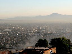 El índice de la calidad del aire en Guadalajara es de 51, por lo que la calidad del aire se considera regular. EL INFORMADOR / ARCHIVO