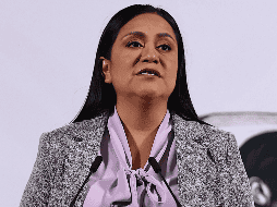 Ariadna Montiel, secretaria del Bienestar, aseguró que se cumplió con la primera etapa del programa Mujeres Bienestar, cuyo registro se hizo entre los meses de octubre y noviembre de 2024. SUN / B. Fregoso