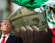 En particular, las deportaciones masivas de Trump inquietan porque los mexicanos son cerca de la mitad de los 11 millones de indocumentados en EU y sus remesas representan casi el 4% del PIB del país. EFE / AFP / ARCHIVO