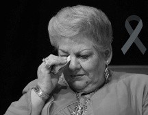 El estado de salud de Paquita la del Barrio habría disminuido significativamente en los últimos años. NTX / ARCHIVO