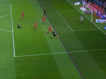 Se destacó que hubo un error en la imagen difundida durante la transmisión por parte de la televisora encargada de cubrir el encuentro. X/ @Arbitraje_MX