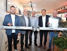 Carlos Manzo, Jesús Manzo, Andrés Manzo, Miguel Ángel Romero y Ernesto Manzo. GENTE BIEN JALISCO / M. Rached