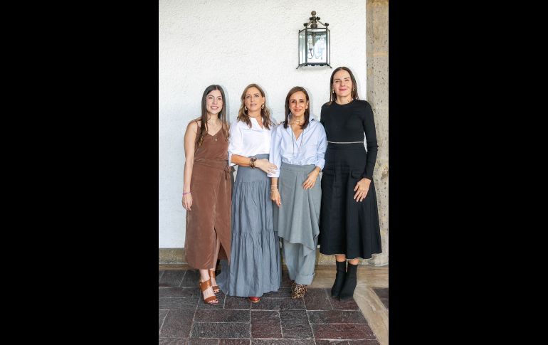Michelle Becerra, Diana Malacara, Maye Villa de Lemus y Arlette Chapoy. GENTE BIEN JALISCO / A. Rodríguez