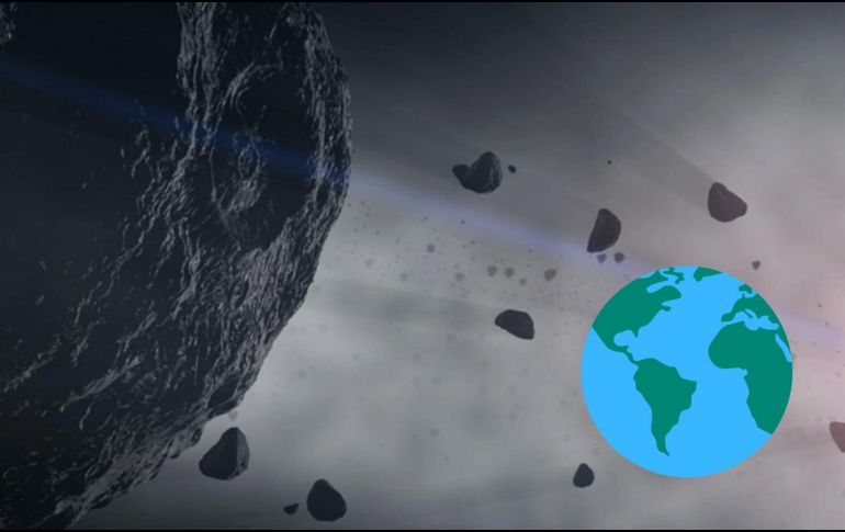 La fecha de posible impacto a la Tierra es el  22 de diciembre de 2032. ESPECIAL / NASA