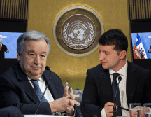 ONU rebate a Trump sobre Zelenski: 'Tomó posesión tras elecciones debidamente celebradas'. EFE/E. Debebe/CANVA.