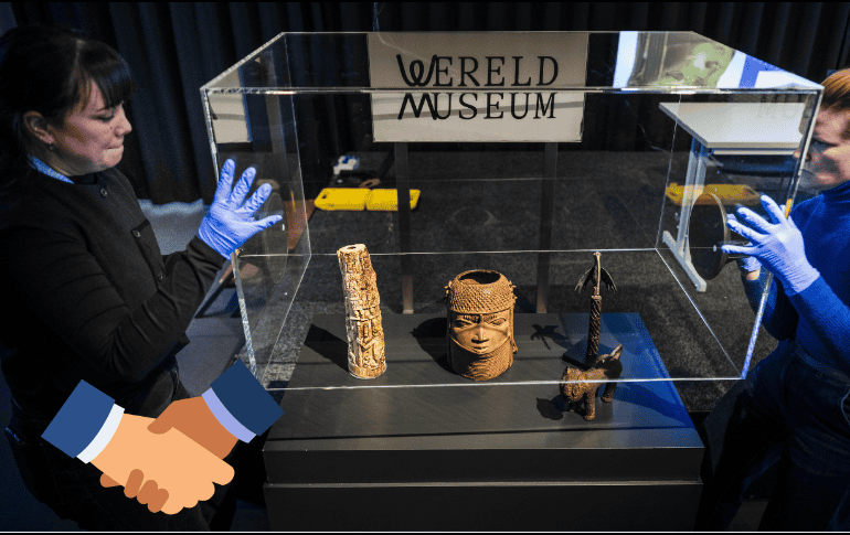 Varios objetos importantes saqueados regresarán a Nigeria. EFE / ARCHIVO