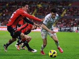 El equipo de Atlas cumplió con la regla en el duelo adelantado de la J9, ayer ante Necaxa. IMAGO7