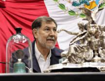 Noroña Fernández descarta que la afiliación del expanista vaya a ser factor de división en la bancada mayoritaria y en Morena. ESPECIAL