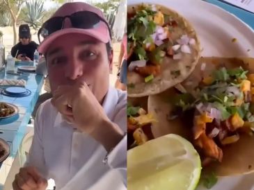 A través de sus redes sociales, Chayanne compartió un video en el que se le ve disfrutando del platillo y, visiblemente emocionado, alabó la combinación de sabores entre la carne marinada y el toque dulce de la piña. ESPECIAL