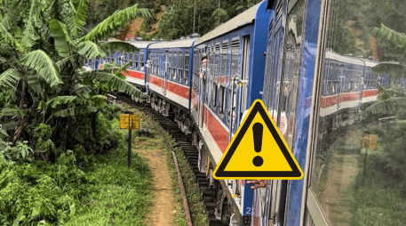 Los turistas suelen tomarse selfis peligrosas. ESPECIAL / X @jannahjailani