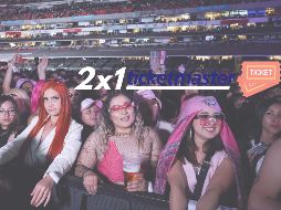 Estos son todos los conciertos en México que aplican para el 2x1 de Ticketmaster. SUN / ARCHIVO