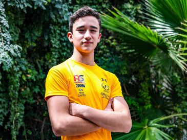 Nico Cortés es un joven y disciplinado piloto que está enfocado en la excelencia. EL INFORMADOR/A. Navarro