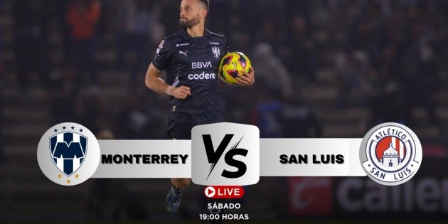 Monterrey vs San Luis: HOY EN VIVO, dónde ver el partido de la J8 ...