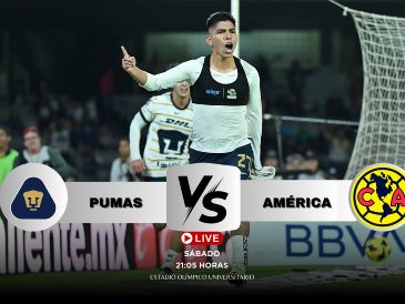 Mientras que Pumas se encuentra en el noveno puesto con 11 unidades, el América es segundo con 17 puntos. IMAGO7
