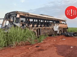 Los estudiantes formaban parte de la Universidad de Franca en Sao Paulo, Brasil, donde declararon luto oficial. ESPECIAL/X