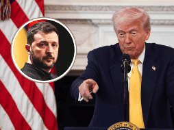 Trump afirma no estar de lado de Putin y aceptará pronto aceptar una llamada de Zelenski. EFE/F. Chung/N. Savas