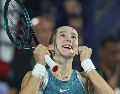 MIRRA ANDREVA. Nunca antes había ganado un WTA 1000 una jugadora de menos de 19 años. EFE / A. Haider
