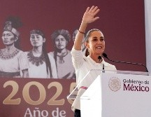 Sheinbaum hizo estas declaraciones después del anuncio de Trump el viernes de una inversión de 100 millones a 200 millones de dólares para hacer una campaña contra las drogas en Estados Unidos. EFE/ Presidencia de México.