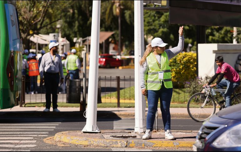En las primeras pruebas, los Guardianes Viales han sido evaluados de forma positiva por automovilistas y peatones. ESPECIAL