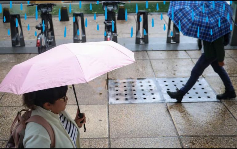 Este es el pronóstico de lluvias para hoy 23 de febrero de 2025. SUN / L. CAMACHO