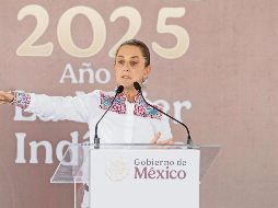 En un evento oficial, reafirmó que en México las decisiones las toman los propios ciudadanos. EL UNIVERSAL