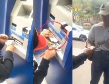 Las autoridades recomiendan revisar minuciosamente el cajero antes de usarlo, no alejarse si el dinero no es entregado y buscar ayuda. X/@SSC_CDMX