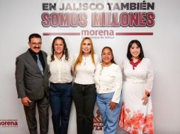 Morena Jalisco esta semana visitará los municipios de Tuxpan, Tamazula, Tlajomulco y Villa Corona. OORTESÍA.