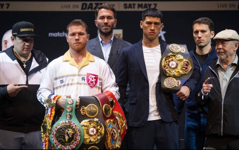 Dmitry Bivol venció al Canelo Álvarez en 2022. SUN/Archivo