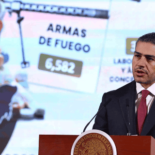 García Harfuch destaca detención de "El 200" y "El Güerito"