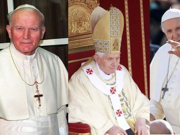 La Inteligencia Artificial responde sobre quién ha tenido más popularidad durante su papado. NTX / EFE / ARCHIVO