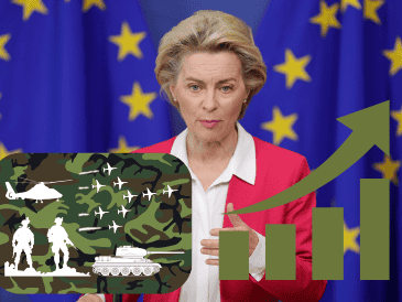 Von der Leyen quiere que los países eleven su gasto militar pero de forma 
