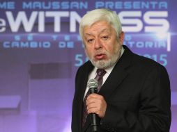 Jaime Maussan ha desarrollado una carrera en la investigación del fenómeno ovni. NOTIMEX/Archivo