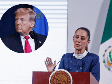 Sheinbaum recordó que próximamente habrá una revisión del Tratado entre Estados Unidos, México y Canadá (T-MEC). EFE / I. Esquivel / AP / ARCHIVO