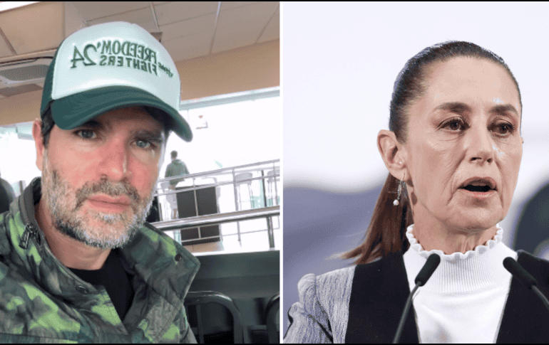 Ante dicha crítica de la Presidenta, el también productor señaló de “mala copia” a Sheinbaum, mencionando al expresidente Andrés Manuel López Obrador. ARCHIVO/ EFE / INSTAGRAM/ @eduardoverastegui