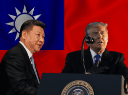 Trump evita comprometerse a prevenir una invasión de China a Taiwán. AP Photo/PM. Monsivais/AP Photo/E. Vucci/CANVA.
