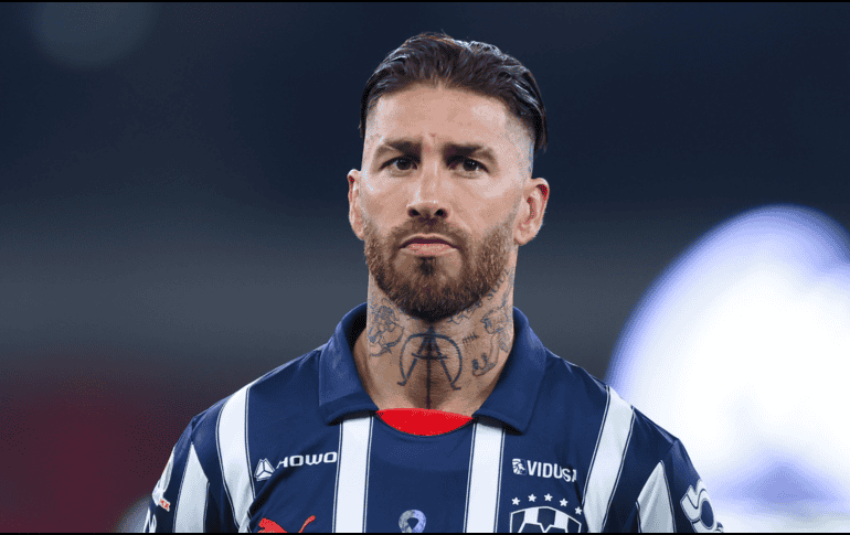 Sergio Ramos en su primera participación con Rayados de Monterrey, ante Atlético San Luis. IMAGO7