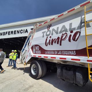 Inauguran estación de transferencia de residuos en Tonalá