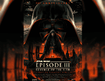 El estreno original de Star Wars: Episodio 3 fue el 19 de mayo de 2005. ESPECIAL / X / @Cakes_Comics