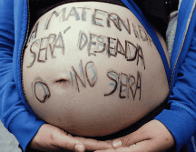 otra integrante de los colectivos, advirtió que las iniciativas contemplan que las mujeres, hasta un minuto antes del nacimiento del bebé, pueden ser objeto de un aborto. SUN/ ARCHIVO