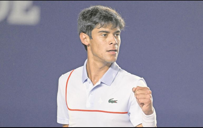 Rodrigo Pacheco es el primer mexicano en 28 años en meterse a los cuartos de final del evento que se celebra en Acapulco. AFP/A. Estrella
