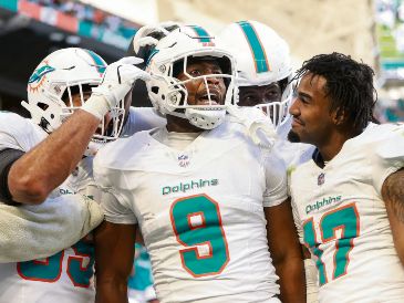 Los jugadores de los Dolphins se sienten respaldados por los dueños. AFP/C. Mandato