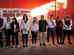 Erika Pérez explicó que las y los militantes y simpatizantes de Morena  son la fuerza que nace desde abajo para  transformar Jalisco y México. ESPECIAL