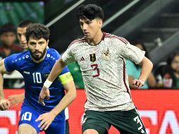 Kevin Álvarez durante un partido amistoso con la Selección Mexicana. IMAGO7