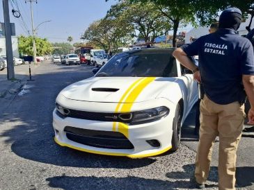 Durante el operativo conjunto también se detuvo a Hugo Ricardo B., quien conducía una motocicleta con reporte de robo sobre la calle 5 de Febrero. CORTESÍA./ Fiscalía de Jalisco.