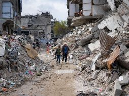 Las negociaciones se estancaron el viernes, luego de que el equipo israelí sugiriera a los mediadores en El Cairo prolongar la fase actual. AP/ A. K. Hana.