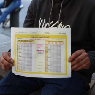 Paso a paso sobre cómo usar las boletas en la elección judicial