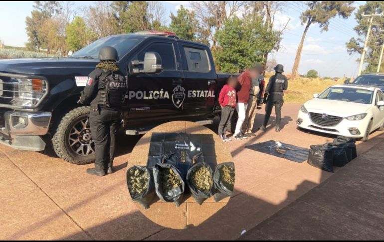 La Secretaría de Seguridad de Jalisco mantiene un dispositivo de vigilancia en coordinación con la Guardia Nacional y el Ejército Mexicano en la Región Altos. ESPECIAL