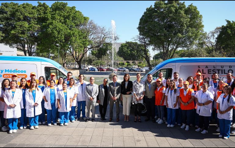 El gobernador de Jalisco, Pablo Lemus, comentó que serán alrededor de 300 trabajadores quienes serán desplegados en las brigadas que se ejecutarán en todo el estado. EL INFORMADOR/H. FIGUEROA